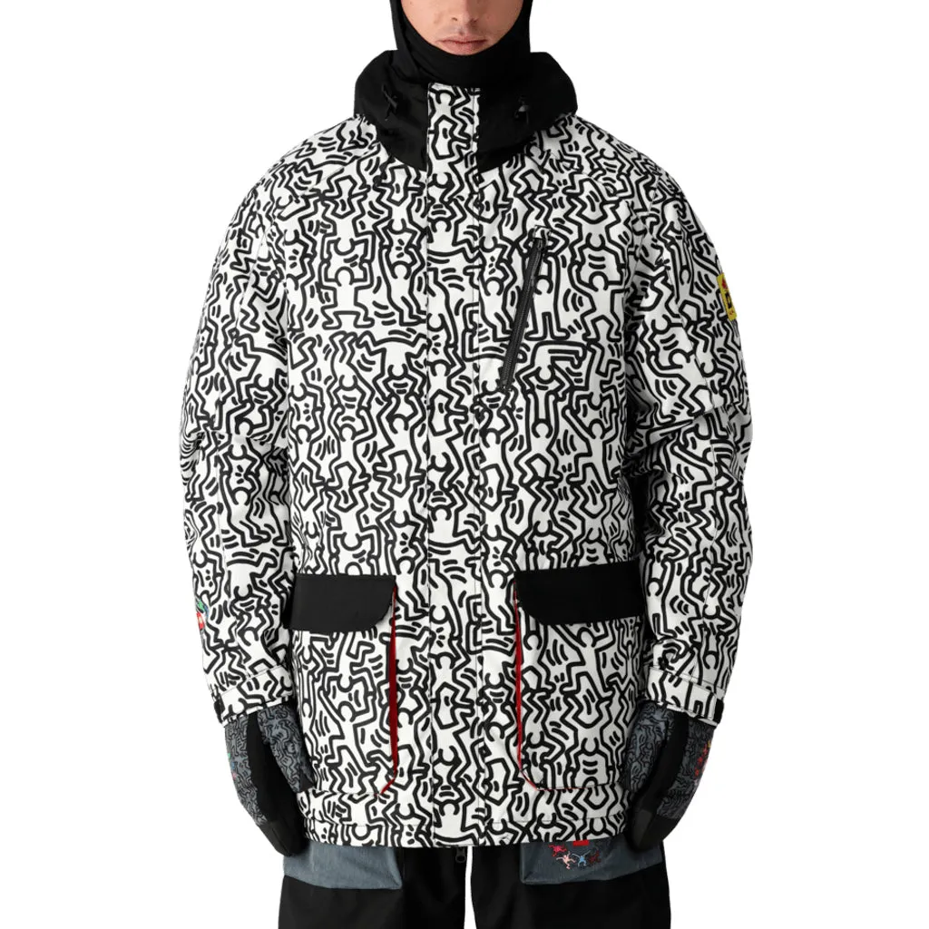 686 Spectra Keith Haring Insulated Jacket Mens (M4WN143) 2025