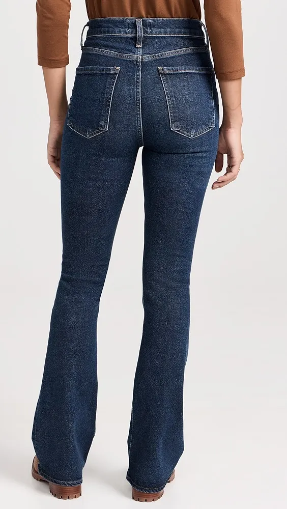 AGOLDE   Nico: High Rise Slim Boot Jeans 