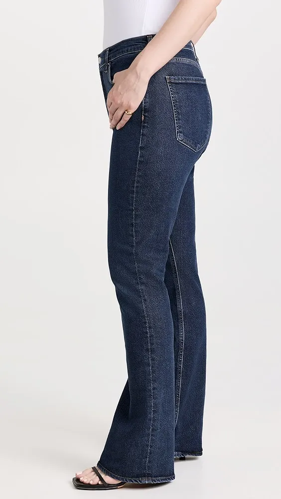 AGOLDE   Nico: High Rise Slim Boot Jeans 