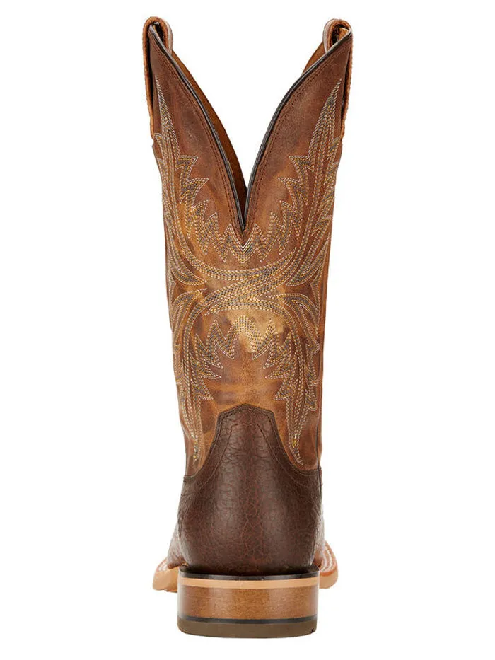 Ariat 10017381 Mens Cowhand Wide Square Western Boot Adobe Clay