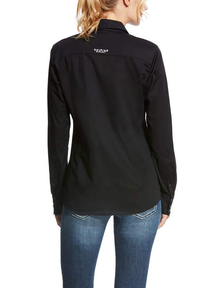 Ariat 10022056 Womens Kirby Stretch Shirt Black