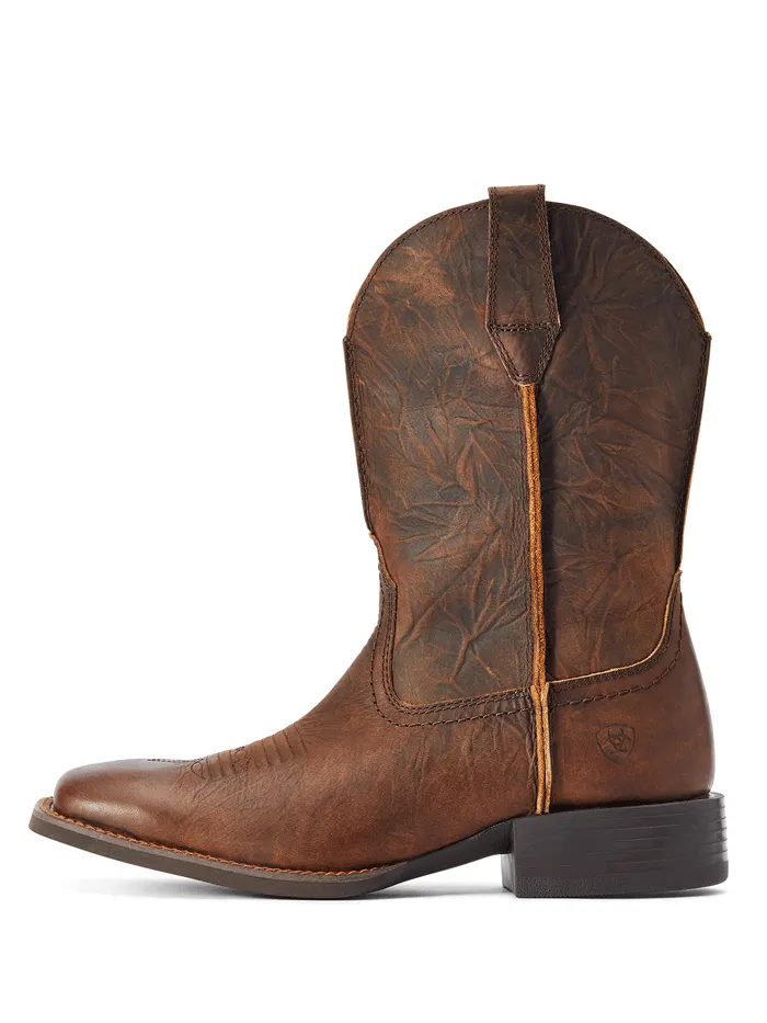 Ariat 10042586 Mens Sport Rambler Western Boot Bartop Brown