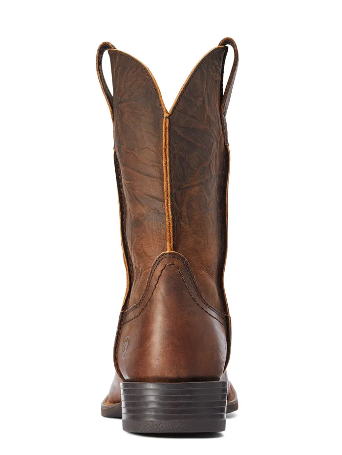 Ariat 10042586 Mens Sport Rambler Western Boot Bartop Brown