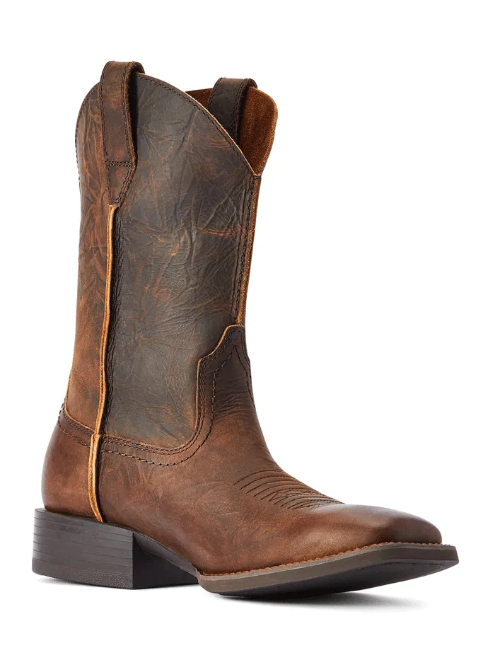 Ariat 10042586 Mens Sport Rambler Western Boot Bartop Brown