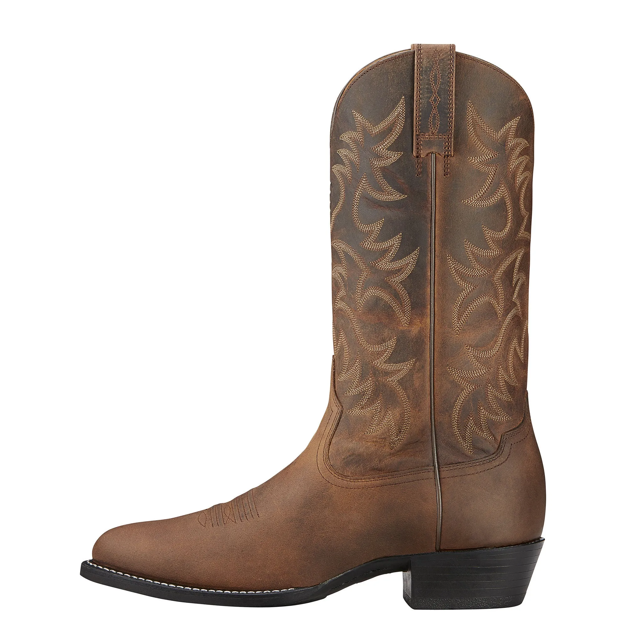 Ariat Heritage Western R Toe (Distressed Brown)