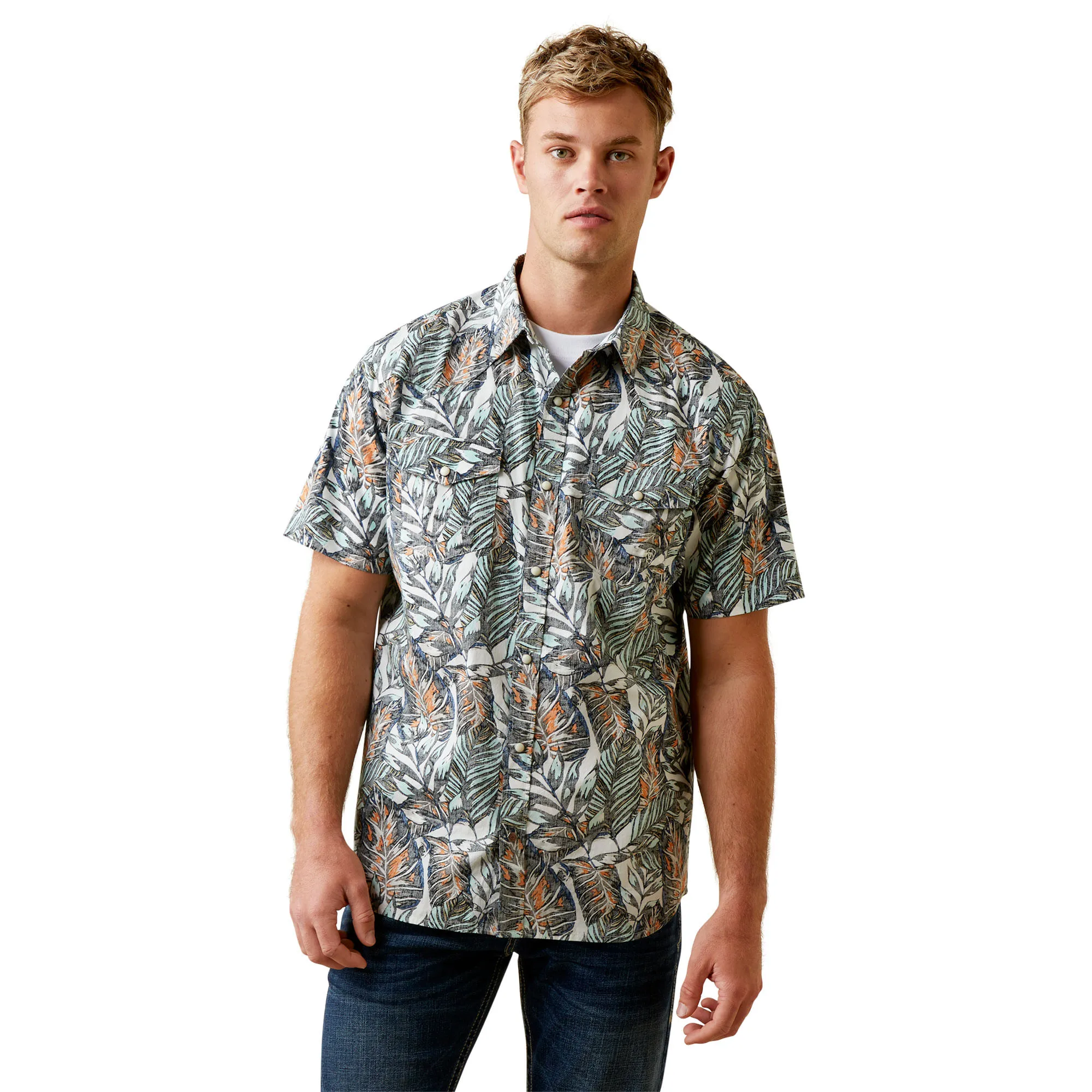 Ariat Mens Hodie Retro Short Sleeve Shirt