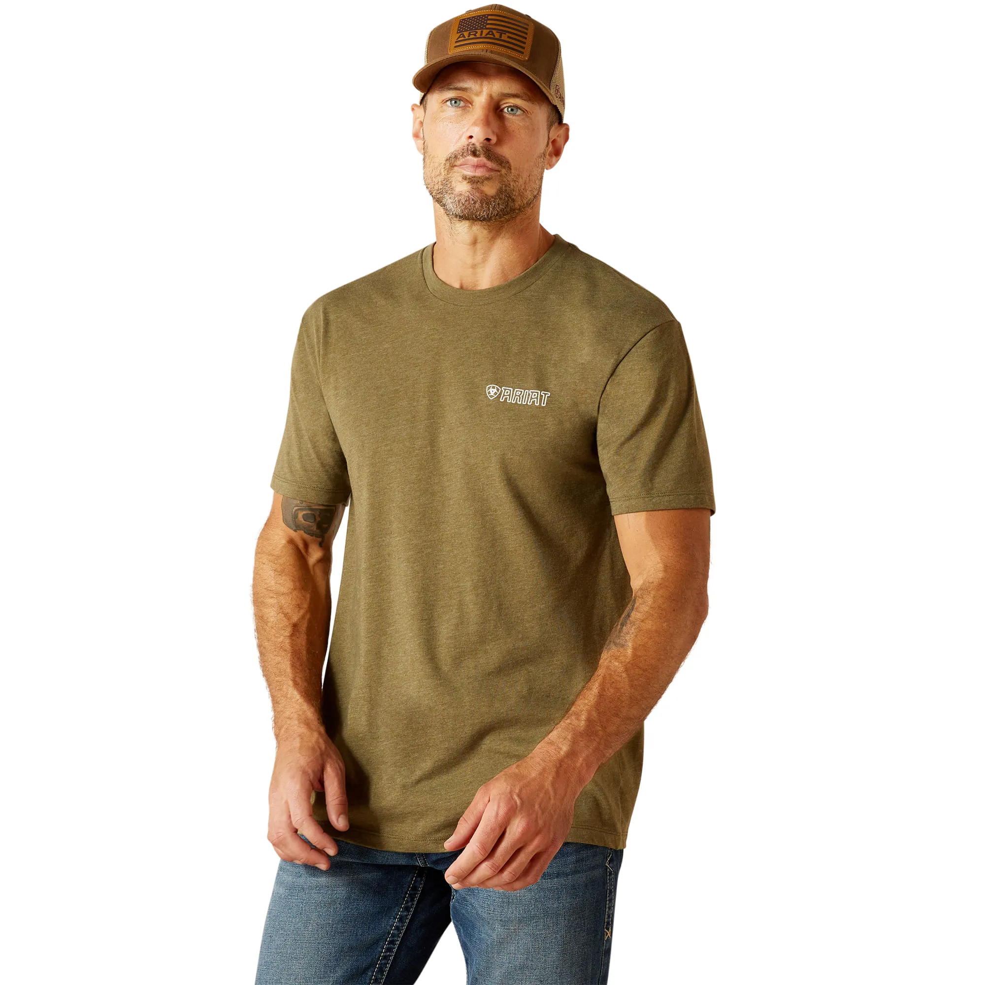 Ariat Mens Outline Wing T-Shirt