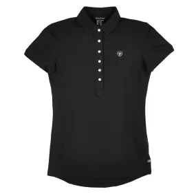 Ariat Womens Prix 2.0 Polo Shirt Black