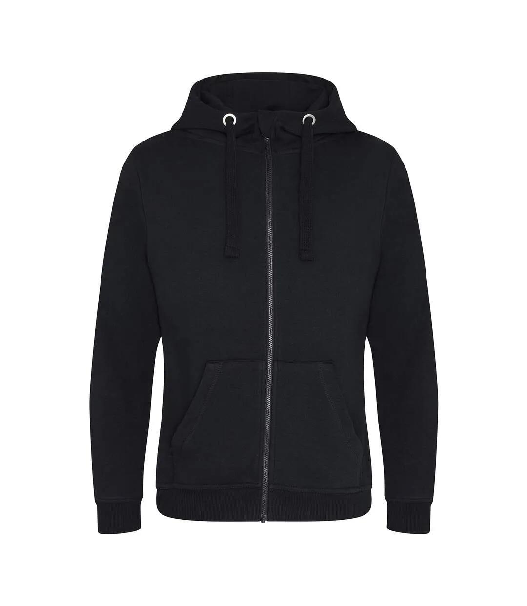 AWDis Just Hoods Mens Graduate Heavyweight Full Zip Hoodie (Jet Black) - UTPC2970