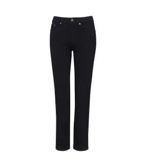 AWDis So Denim Womens/Ladies Katy Straight Leg Jeans (Black) - UTPC2636