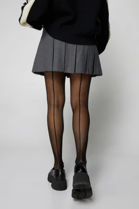 Back Seam Sheer Tights