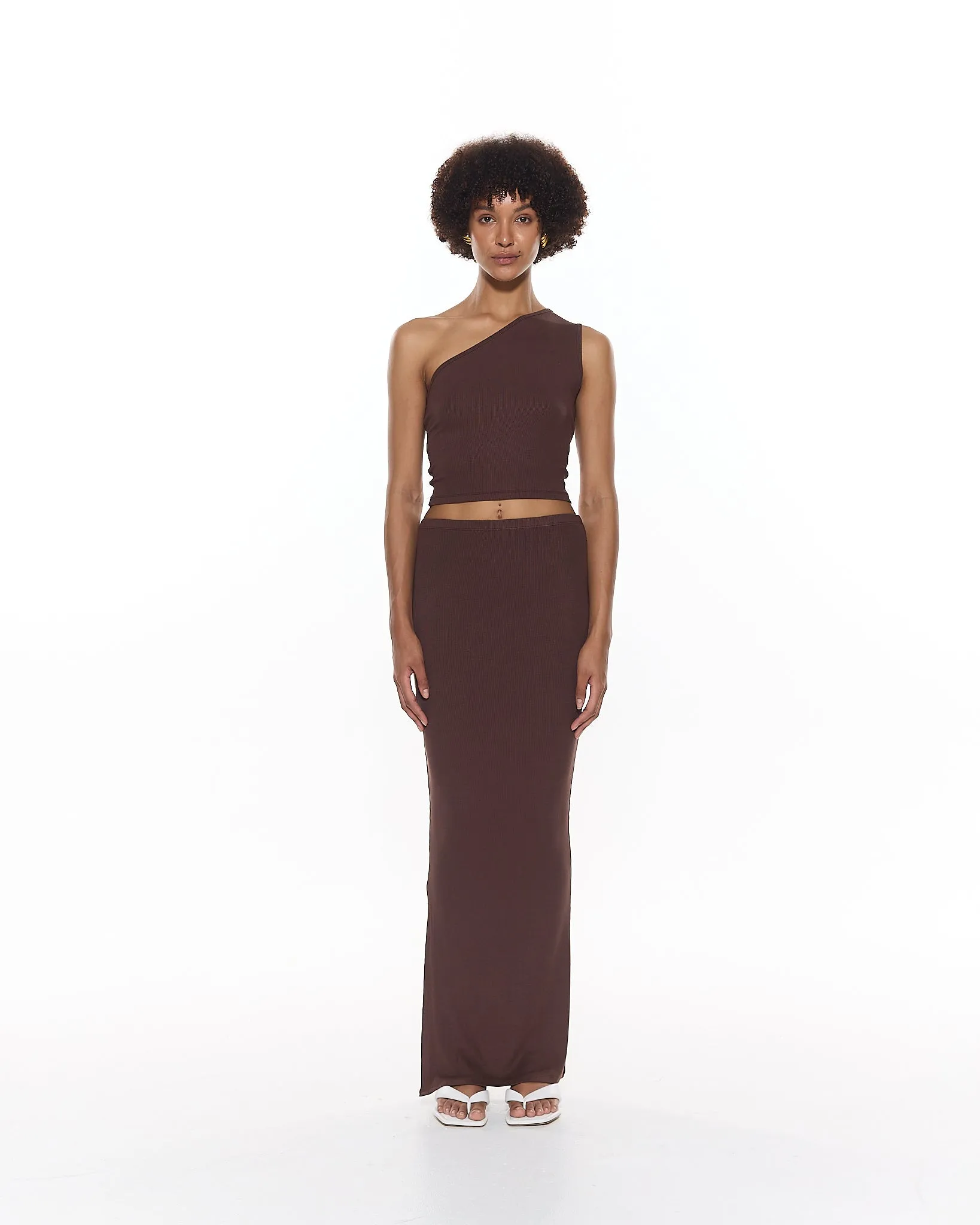 Blair Maxi Skirt | Chocolate