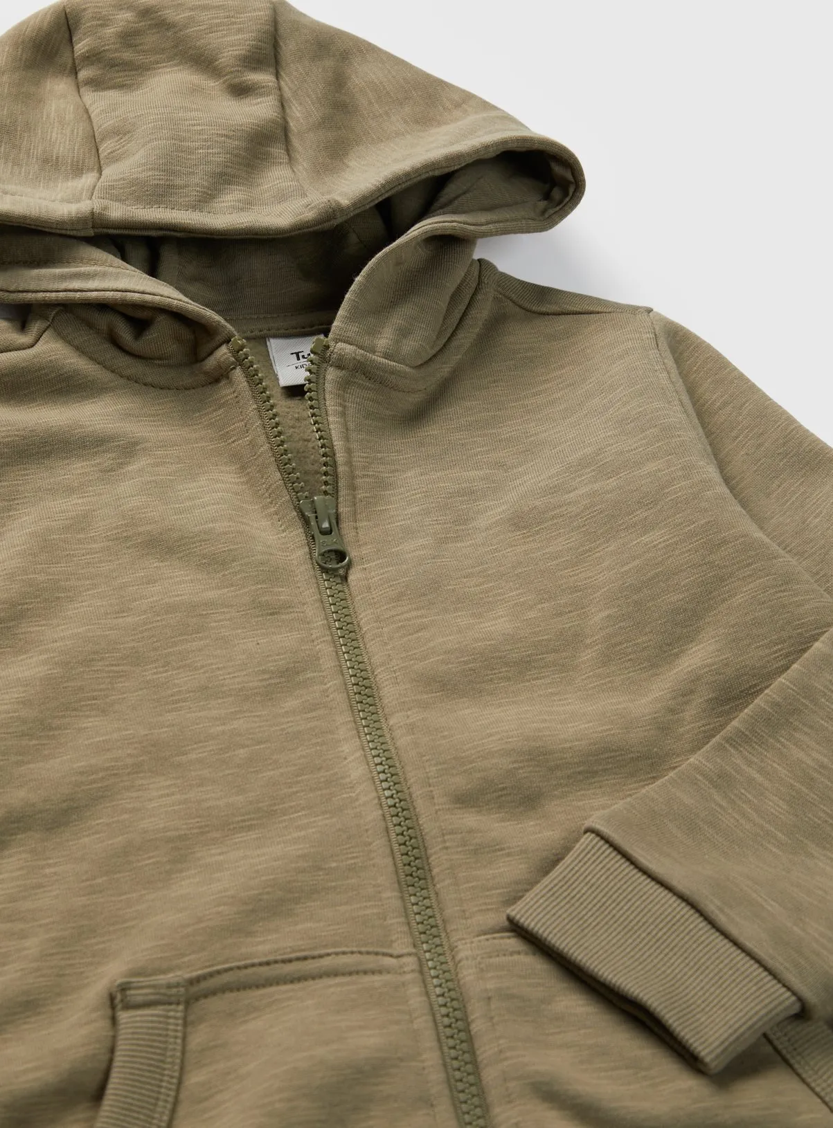 Buy Khaki Zip-Through Hoodie 3 years | Jumpers and hoodies | Tu