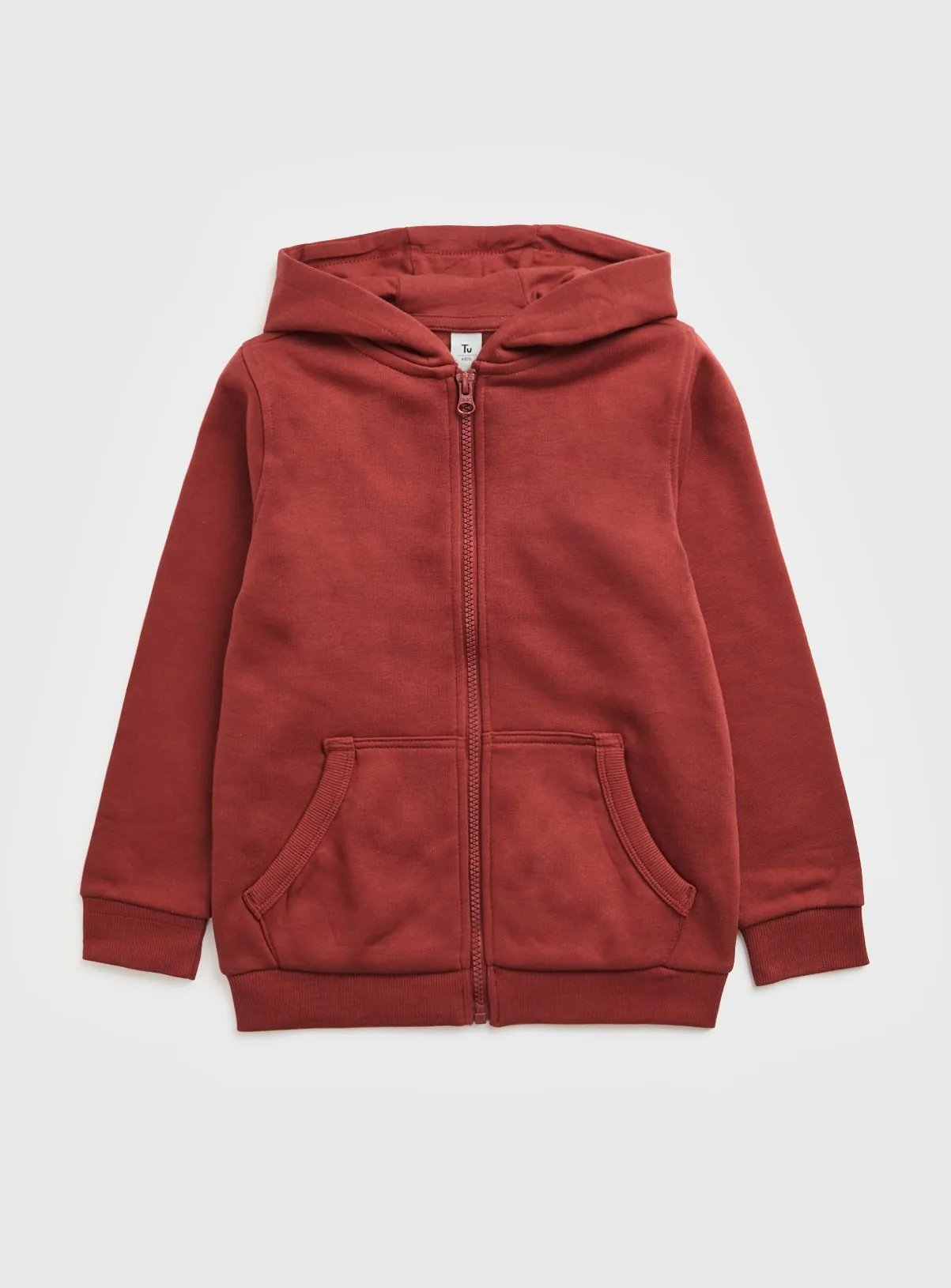 Buy Red Zip Through Hoodie 6 years | Jumpers and hoodies | Tu