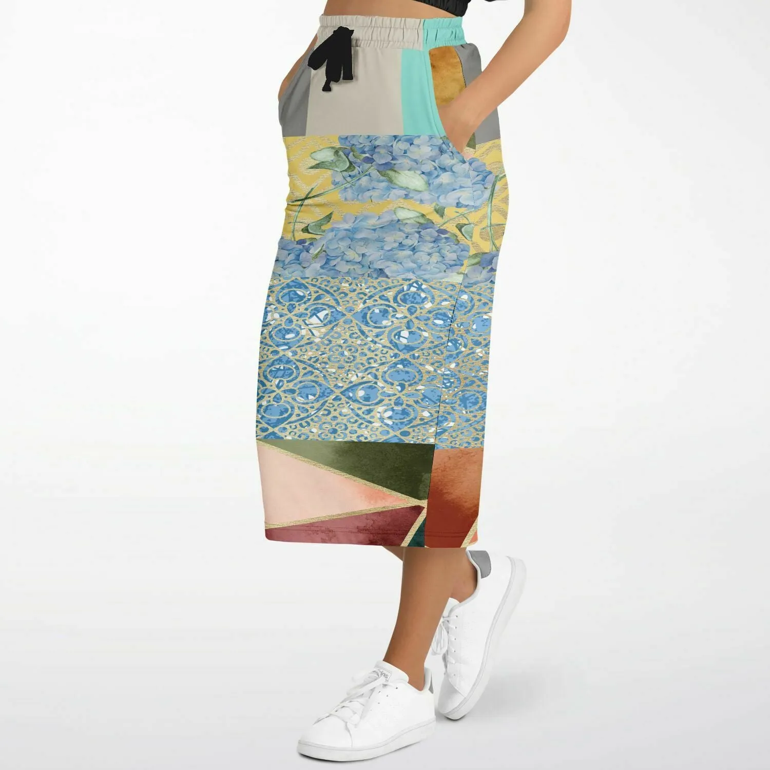 Calico Esplanade Eco-Poly Long Pocket Skirt