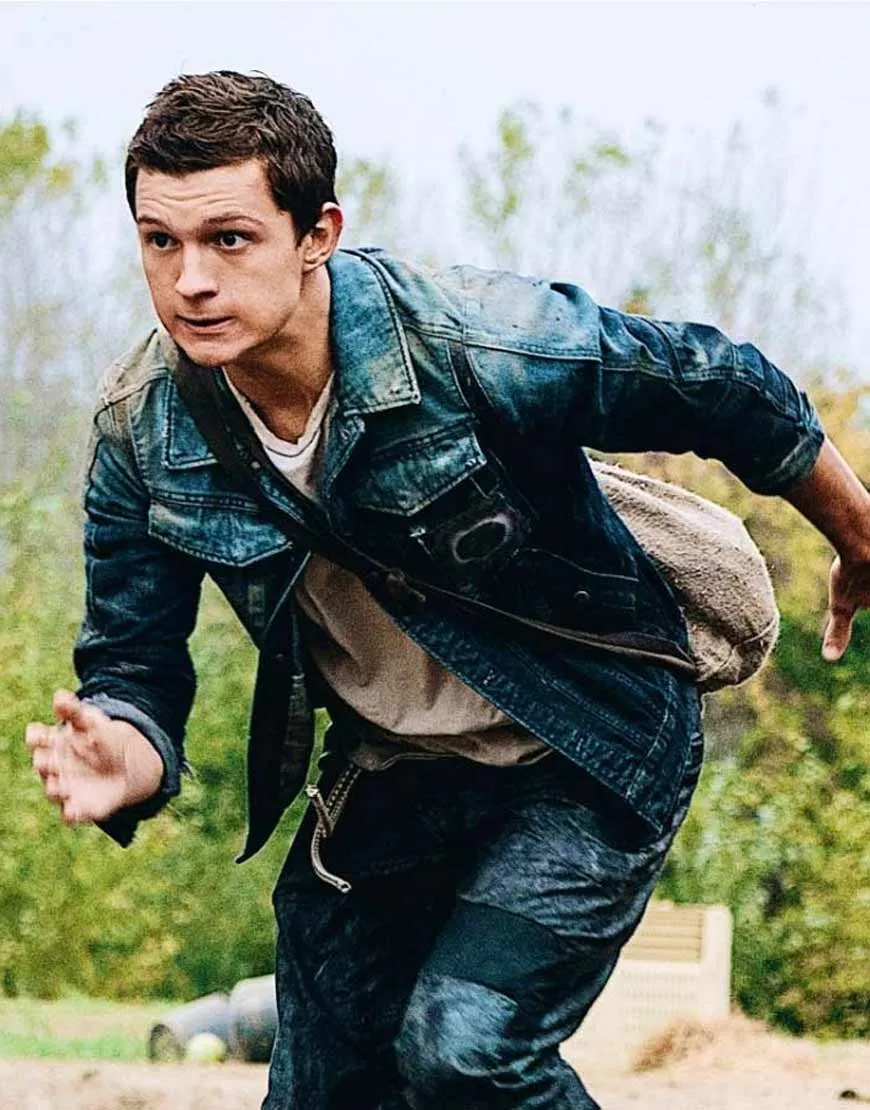 Chaos Walking Tom Holland Jacket | Todd Hewitt Denim Jacket | Ujackets