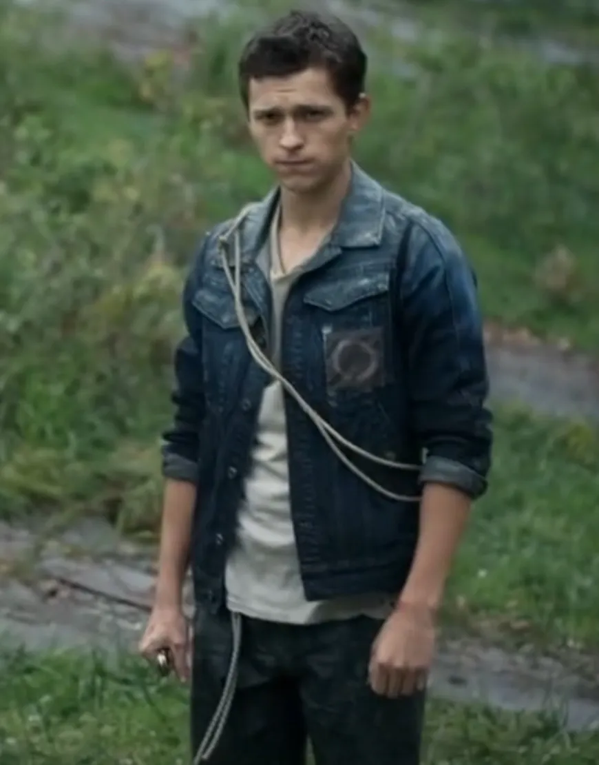 Chaos Walking Tom Holland Jacket | Todd Hewitt Denim Jacket | Ujackets