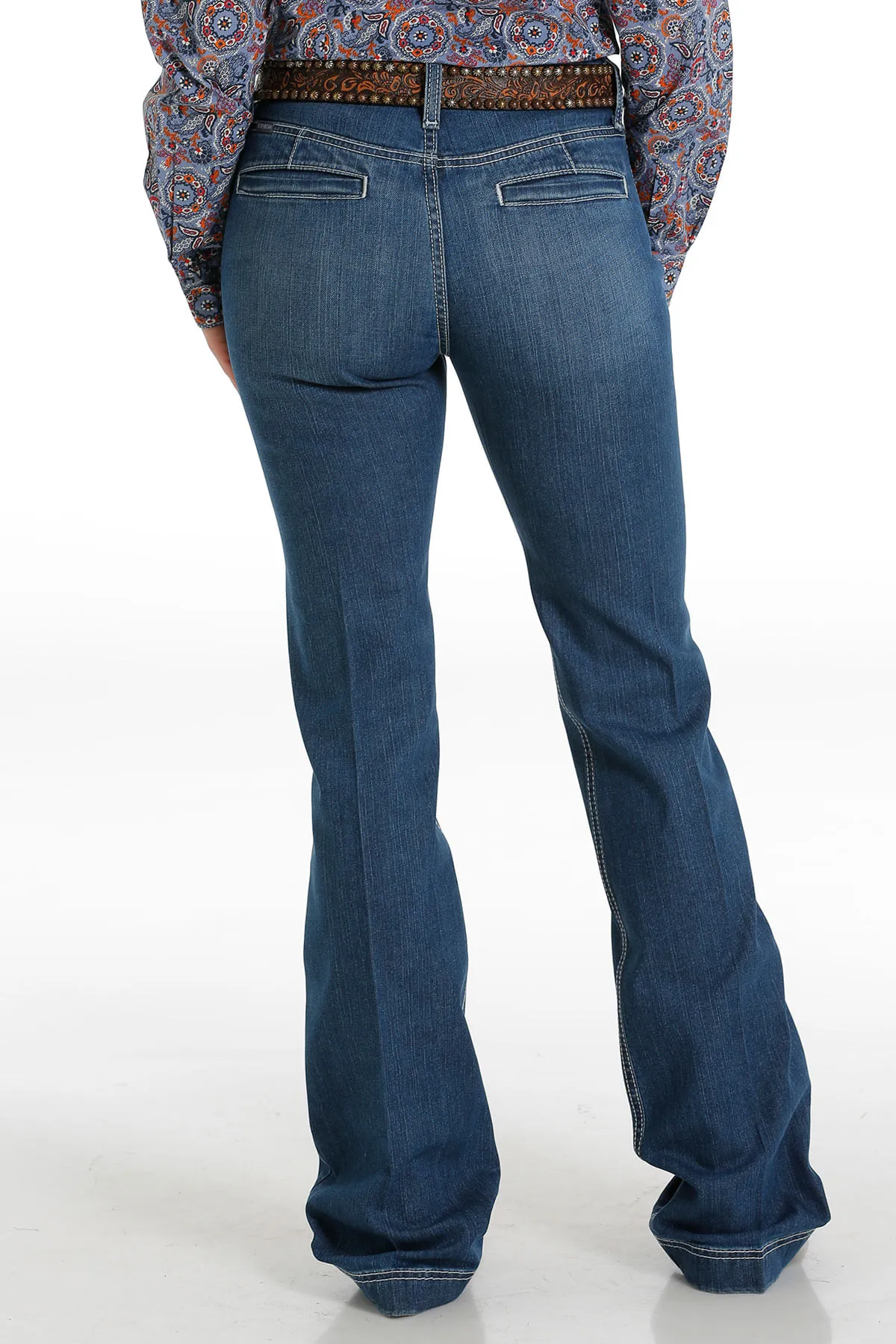 Cinch Womens Lynden Medium Stone Jeans