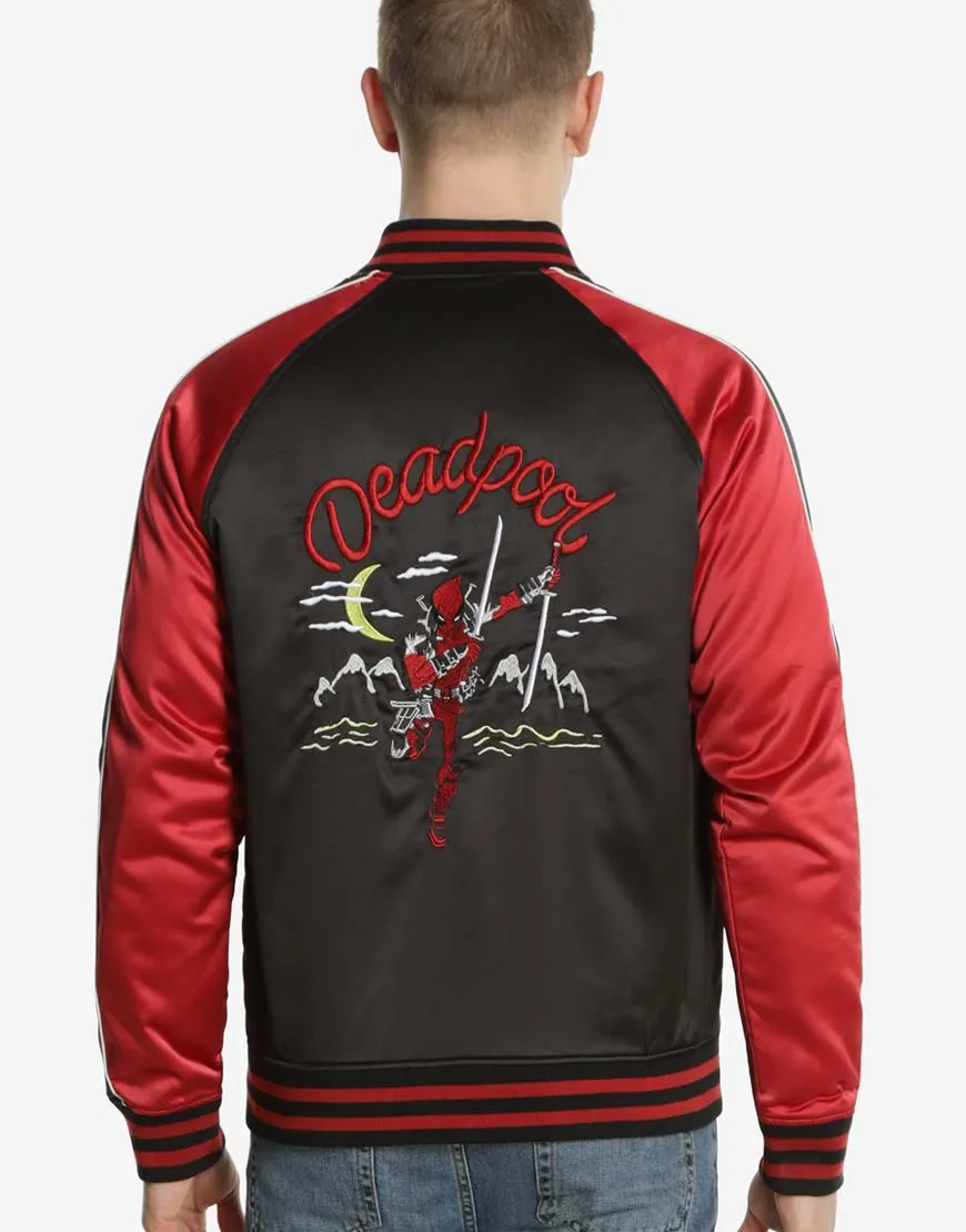 Deadpool Souvenir Jacket - Marvel Souvenir Bomber Jacket