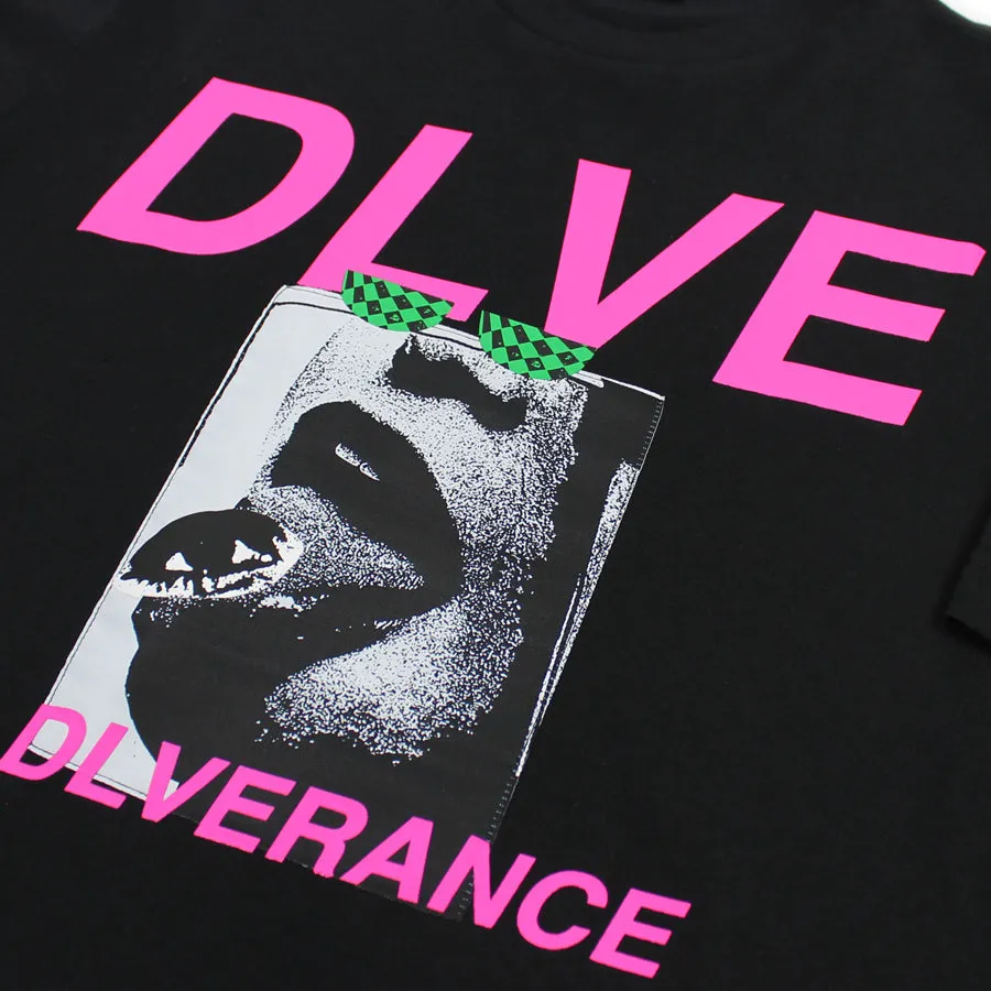 Diesel - T-Just-T21 Print & Patch T-Shirt in Black