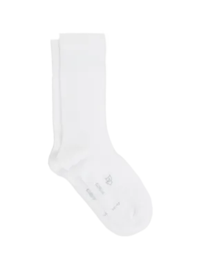 DORÉ DORÉ  Cotton over the knee socks  - White