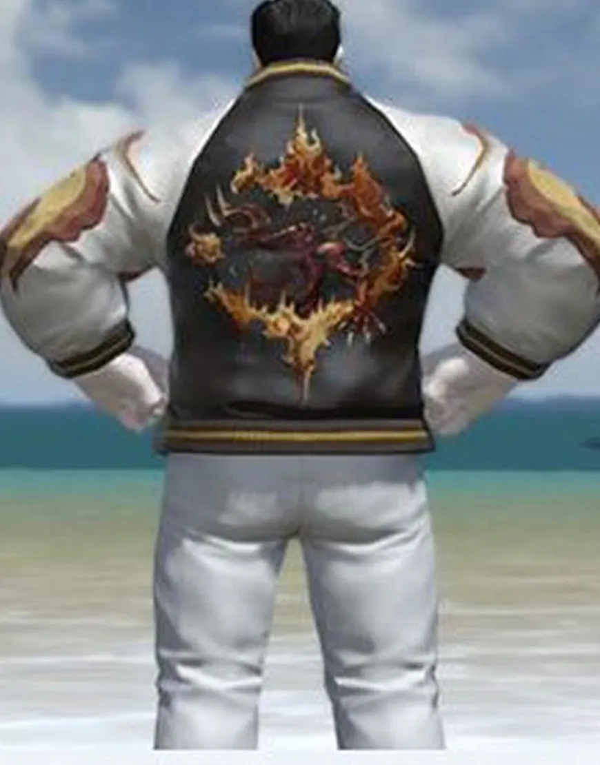 Final Fantasy XIV Inferno Leather Jacket | Ujackets.com - 45% OFF