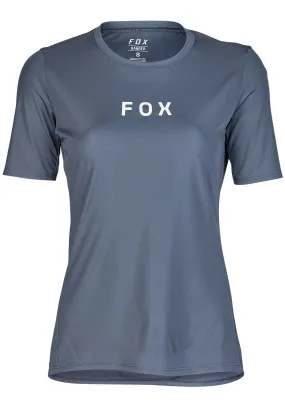 Fox Women's Ranger Short Sleeve Jersey Wordmark