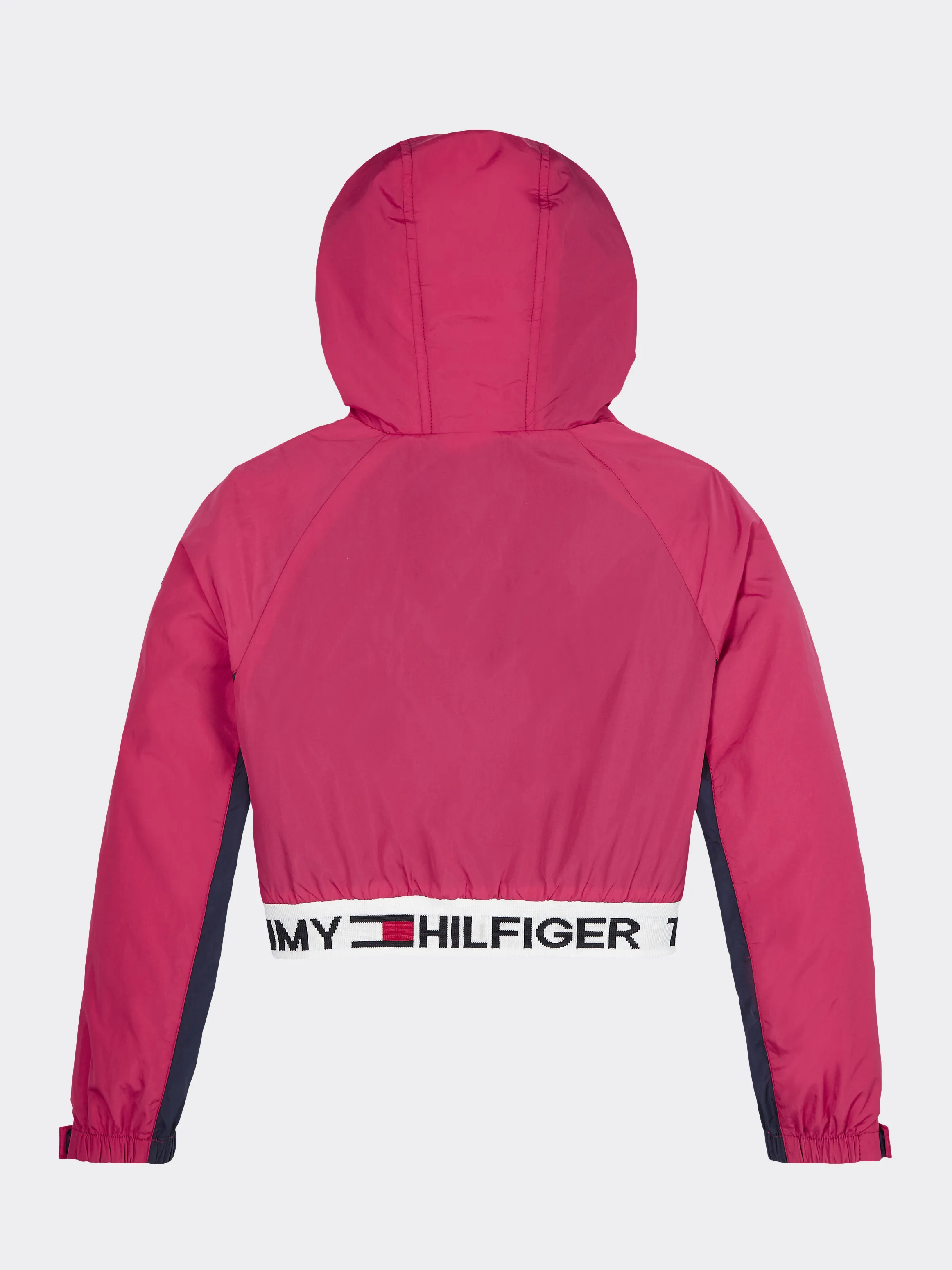 Girls 3-7 Cropped Tape Popover | Sweatshirts & Hoodies | Tommy Hilfiger