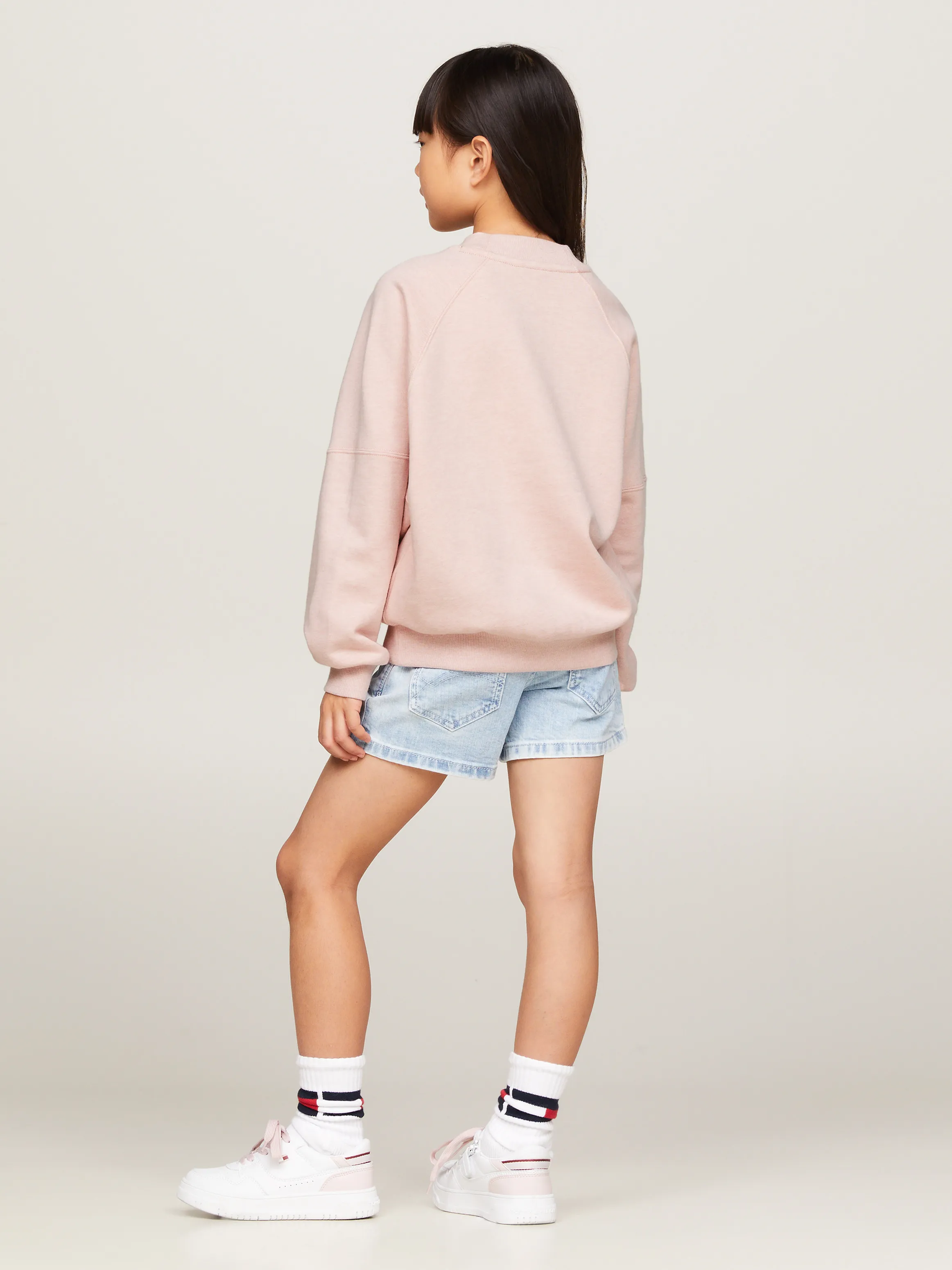 Girls 8-16 TH Monogram Regular Fit Sweatshirt | Sweatshirts & Hoodies | Tommy Kids