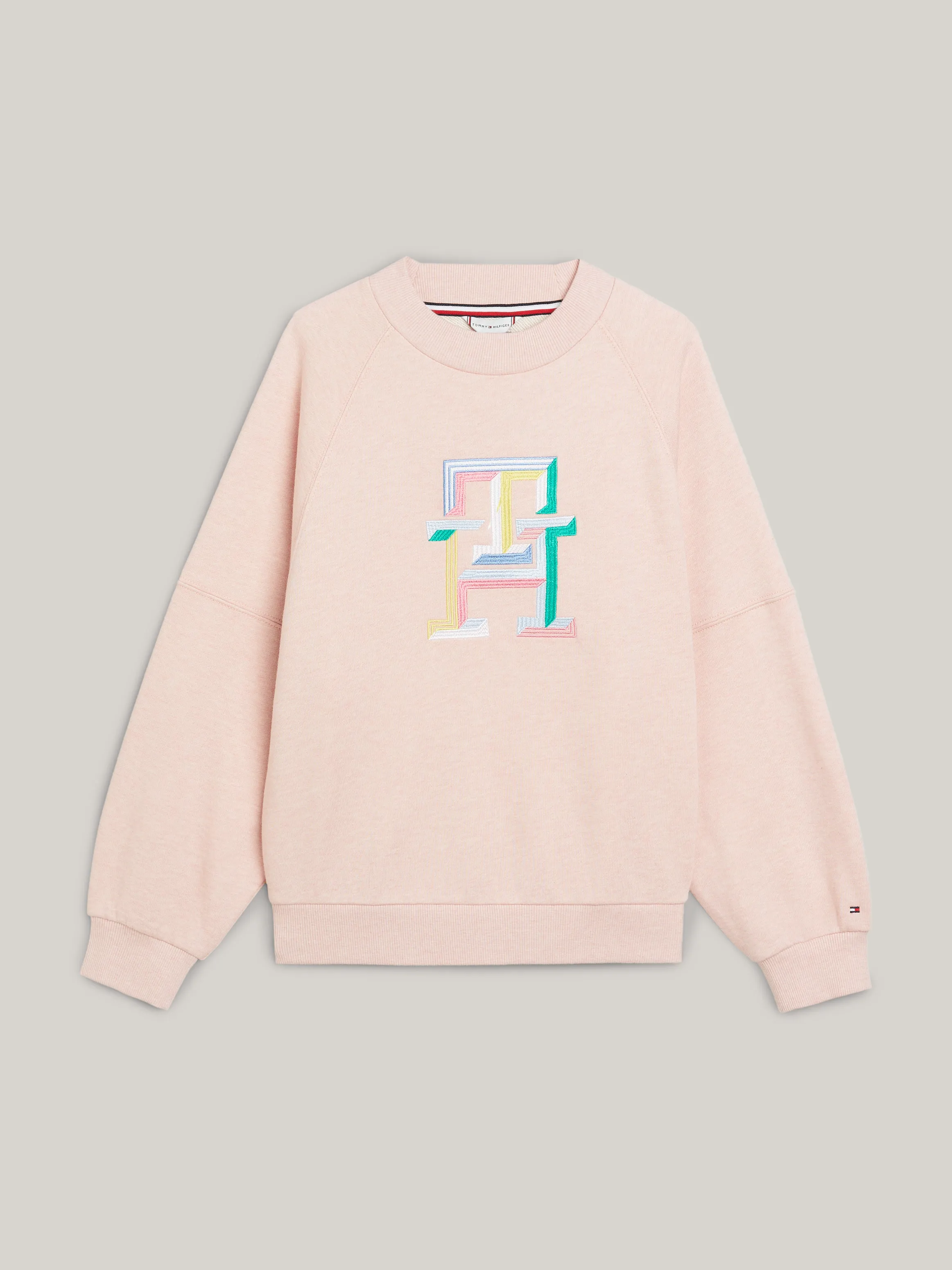 Girls 8-16 TH Monogram Regular Fit Sweatshirt | Sweatshirts & Hoodies | Tommy Kids