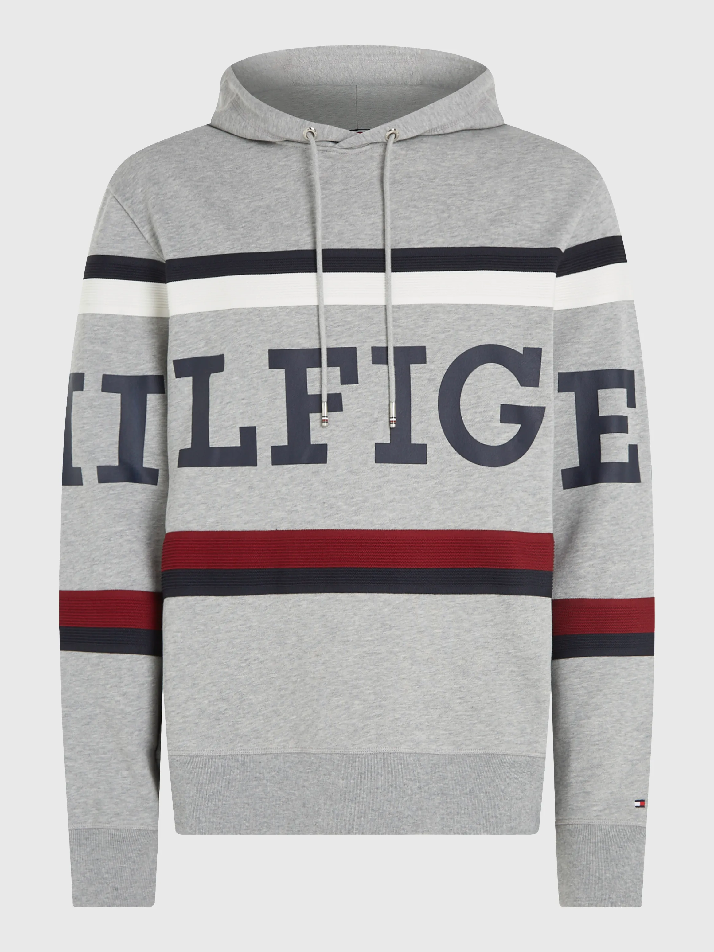 Global Stripe Hilfiger Monotype Logo Hoodie | Sweatshirts & Hoodies | Tommy Hilfiger