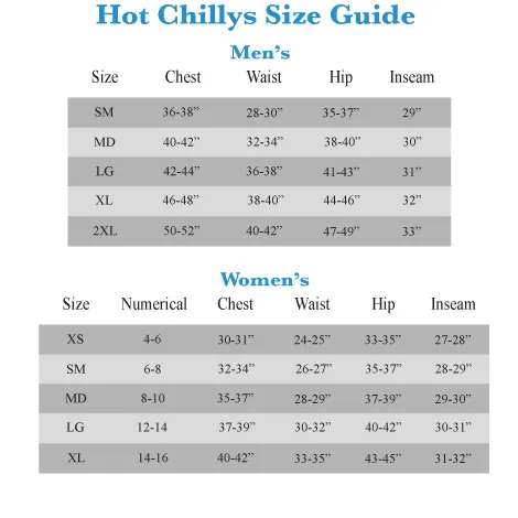 Hot Chillys Premium Tights