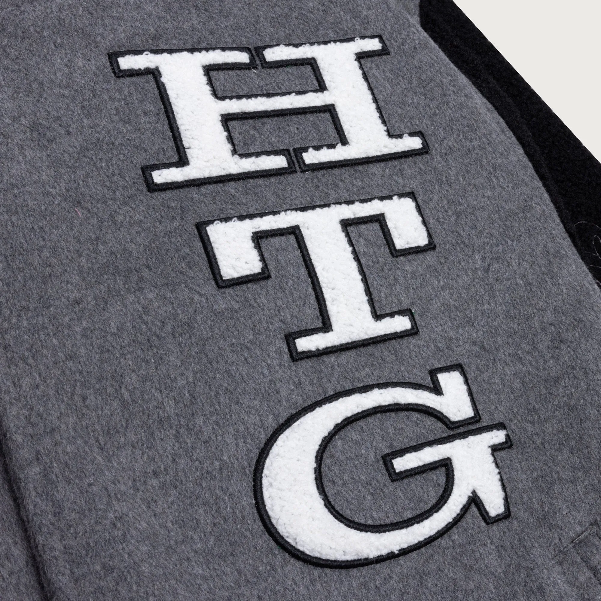 HTG Letterman Jacket - Grey