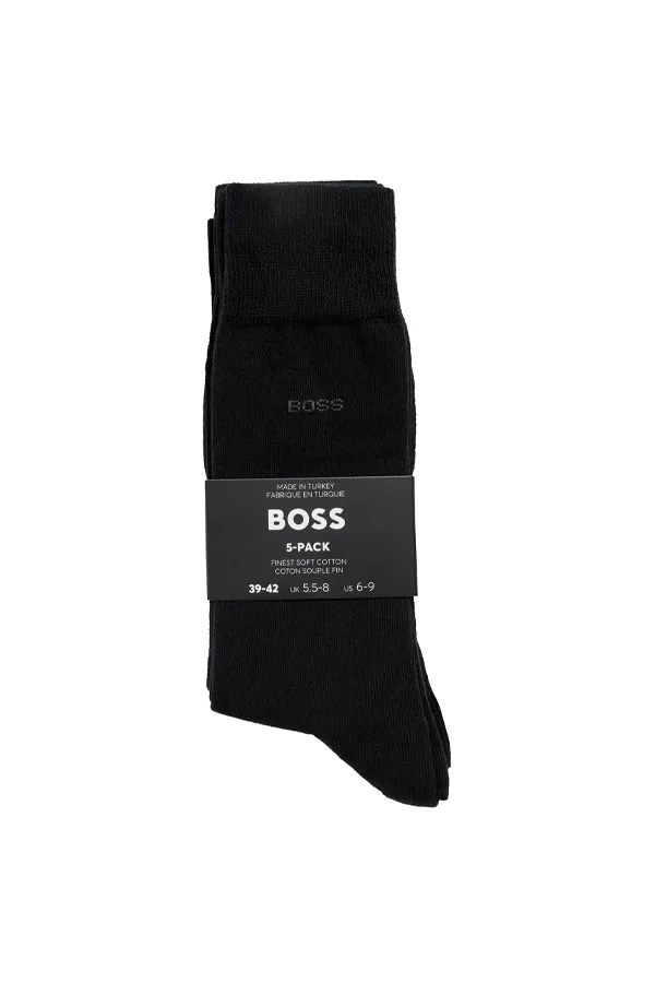 Hugo Boss Socks 5-pack Black