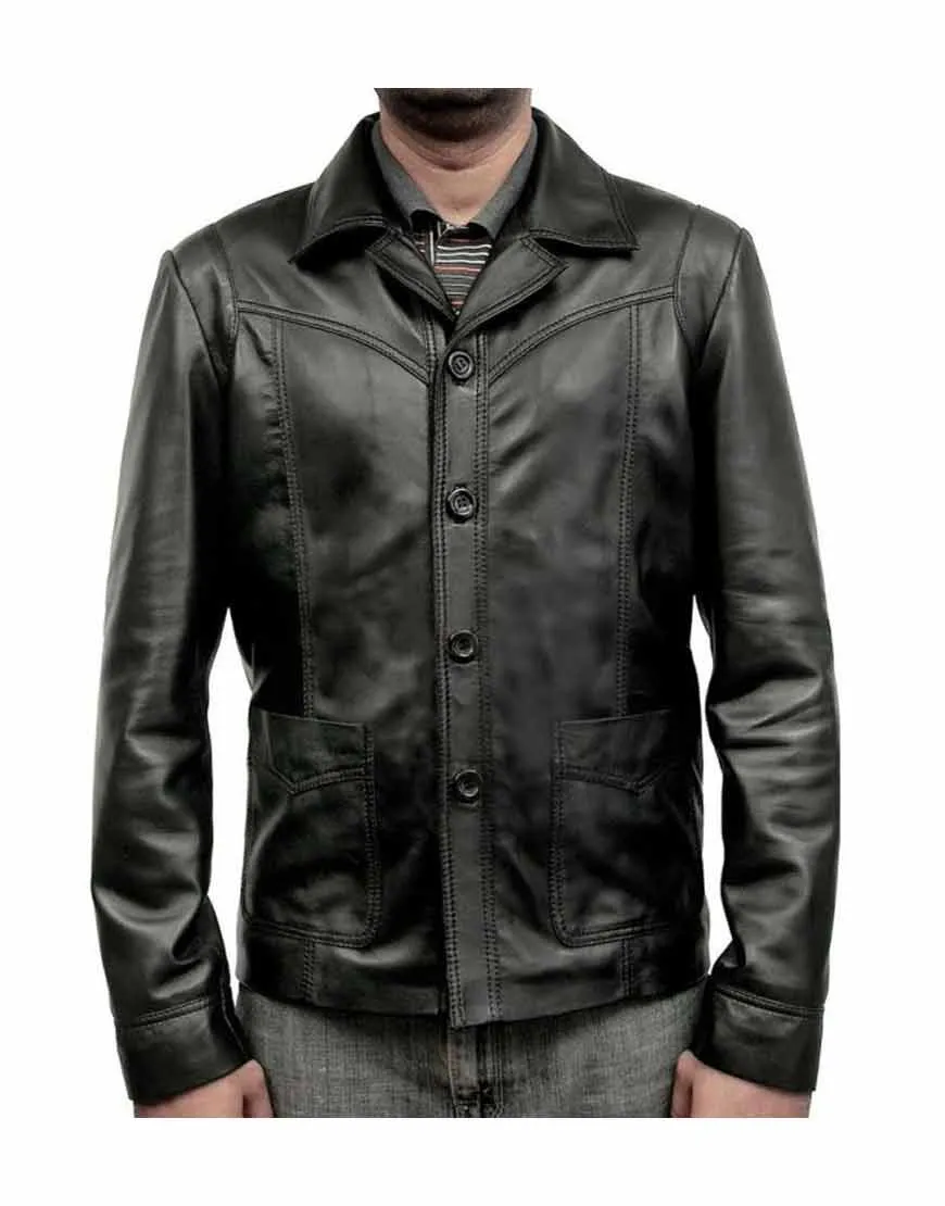 Jackie Cogan Killing Them Softly Leather Jacket - UJackets