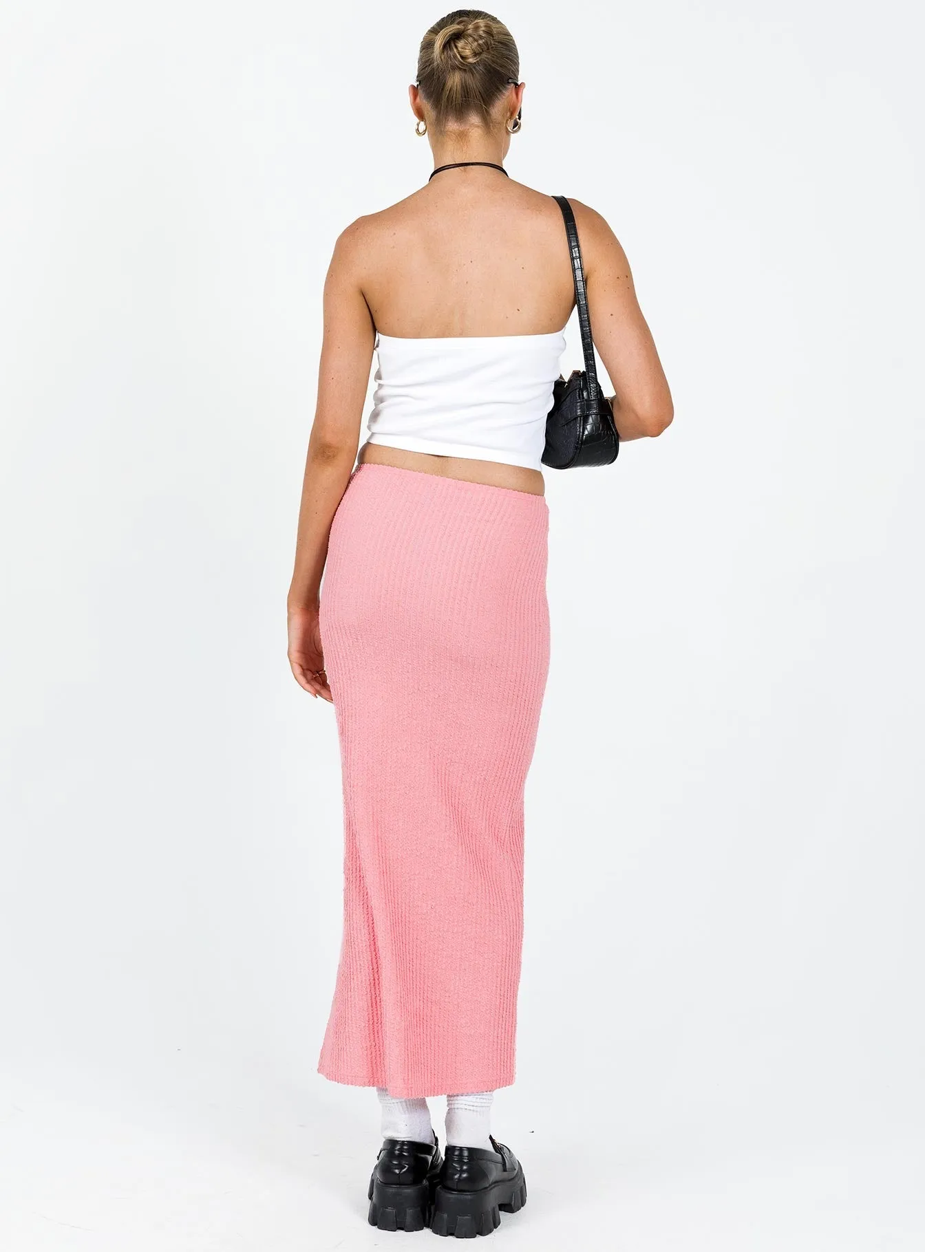 Jaynee Maxi Skirt Pink