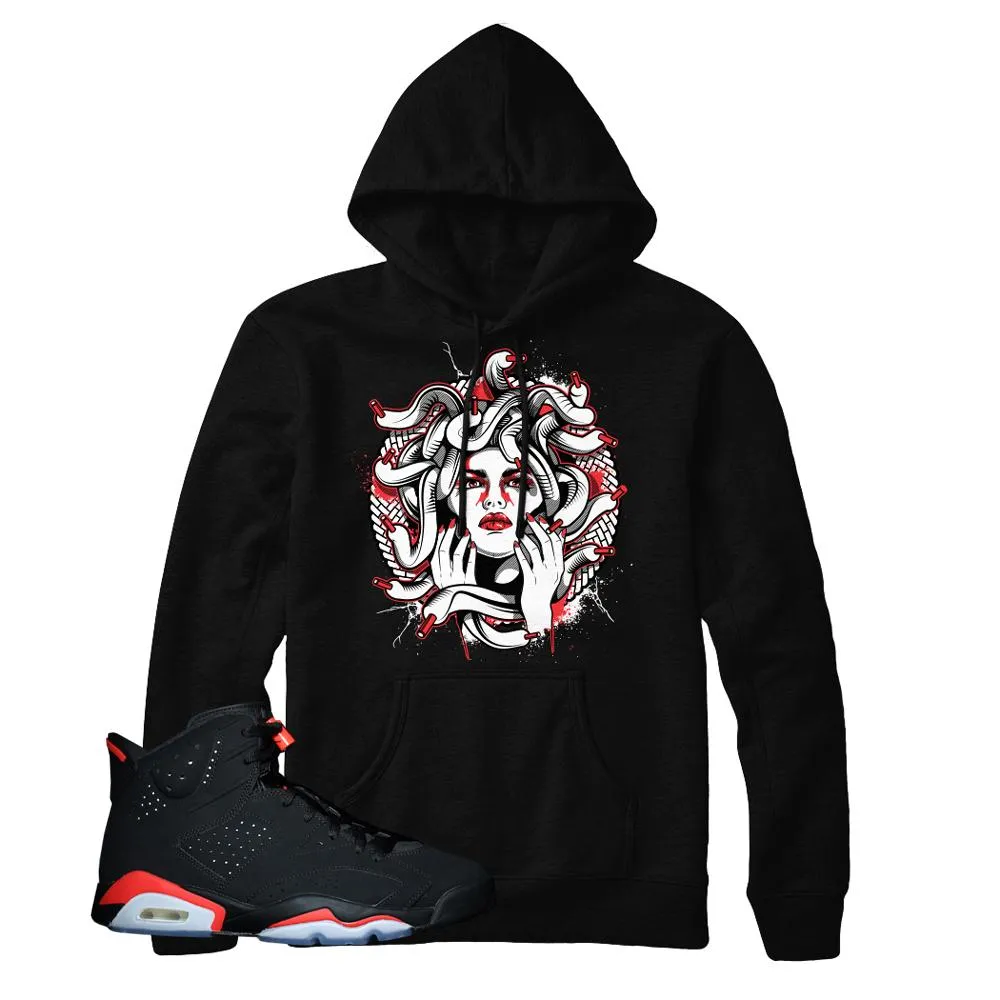 Jordan 6 Infrared Medusa Hoodie