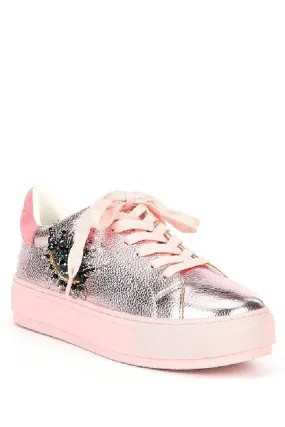 Kurt Geiger Mini Laney Eye in Pink Metallic