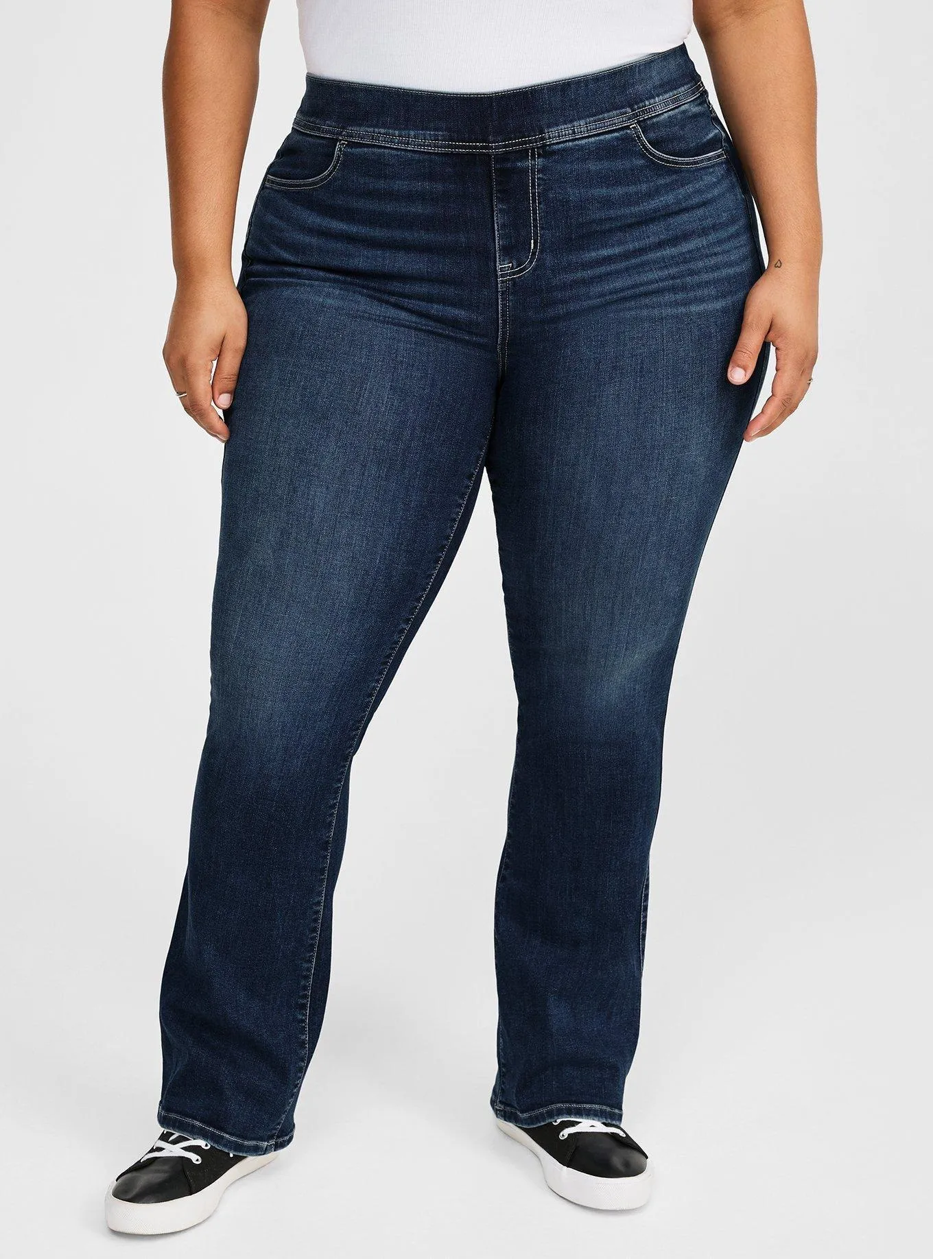 Lean Jean Slim Boot Super Soft Mid-Rise Jean