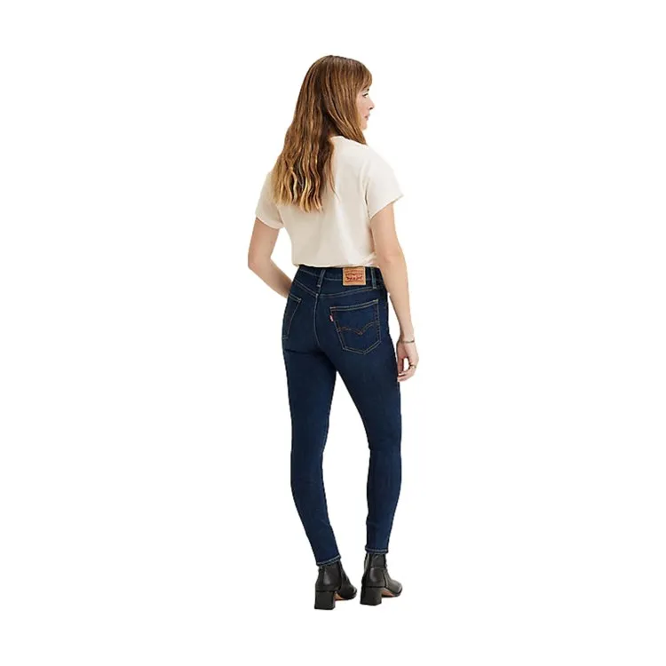 LEVI'S 721 High Rise Skinny Blue Jeans Donna Blue Story