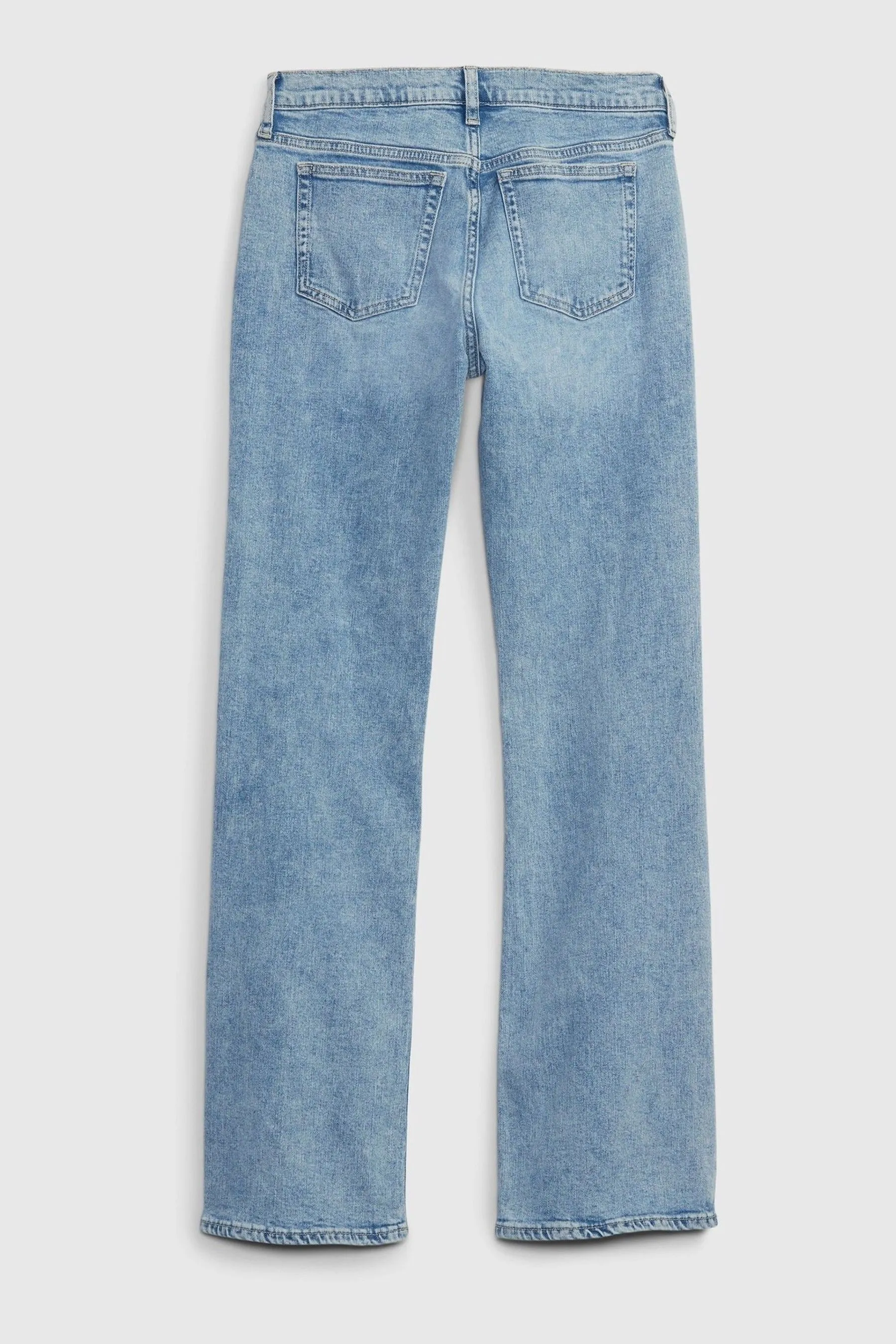 Light Wash Blue Low Rise Vintage Boot Jeans