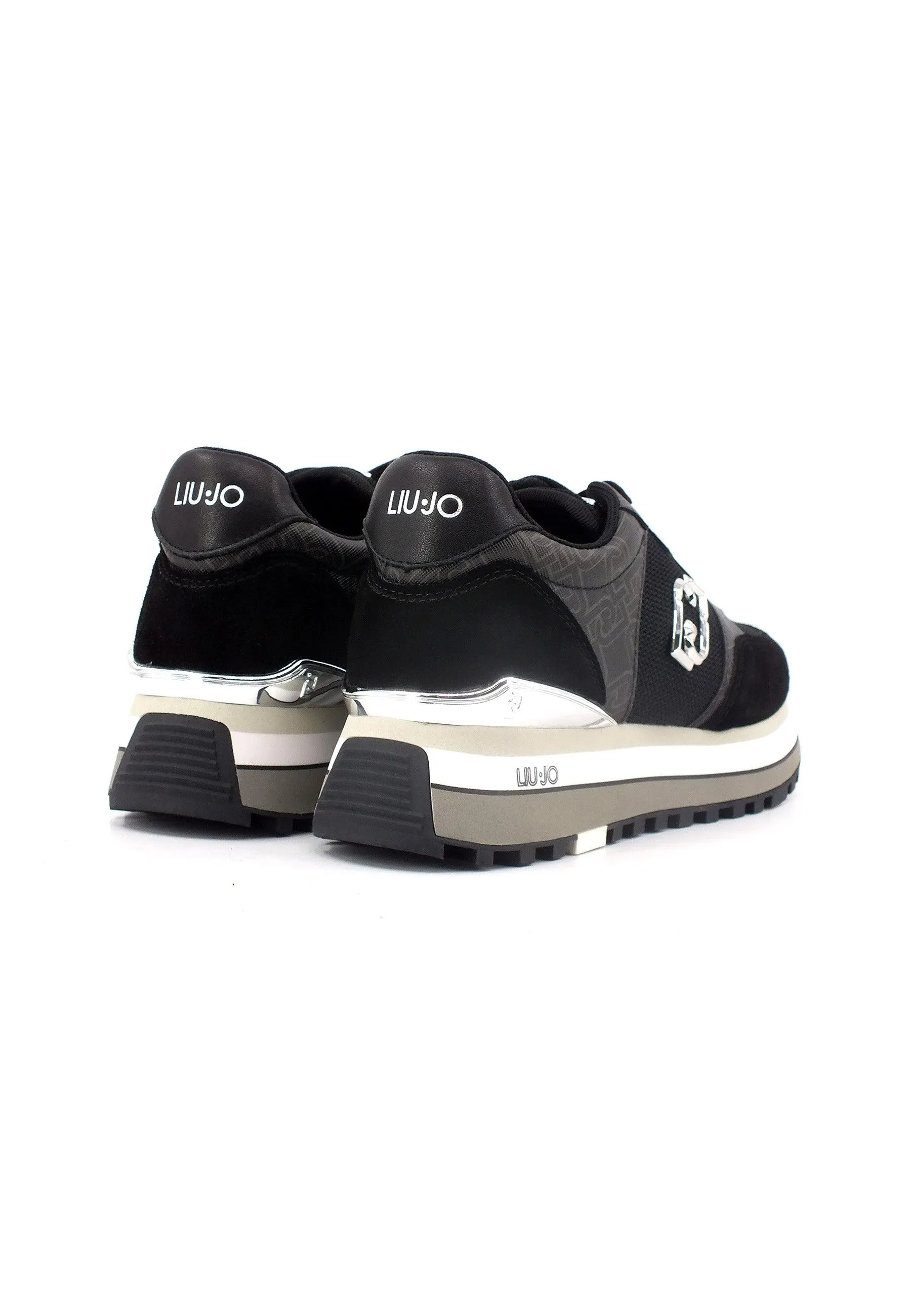 LIU JO Maxi Wonder 57 Sneaker Donna Black BF3007PX165