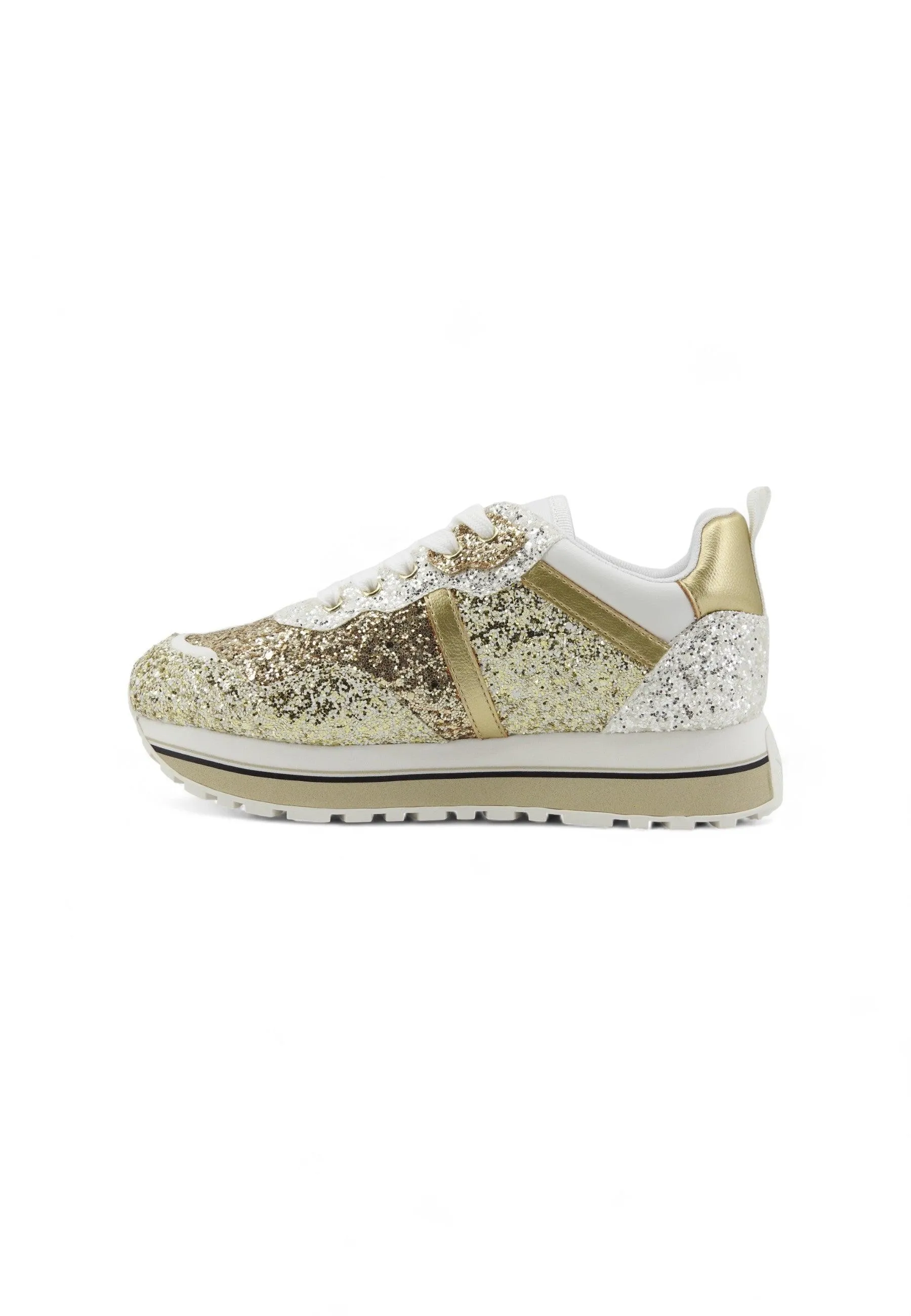 LIU JO Maxi Wonder 709 Sneaker Bambino Gold 4A4305TX007