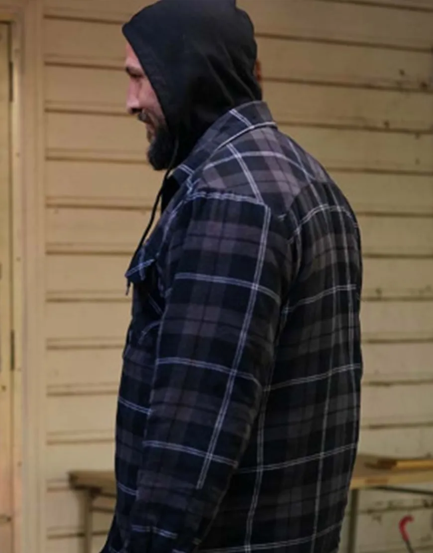 Lorelei 2021 Pablo Schreiber Plaid Jacket | Lorelei 2021 Wayland Jacket