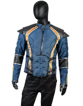 Lost In Space Robinson Family Jacket | TV-Series Blue Cotton Jacket