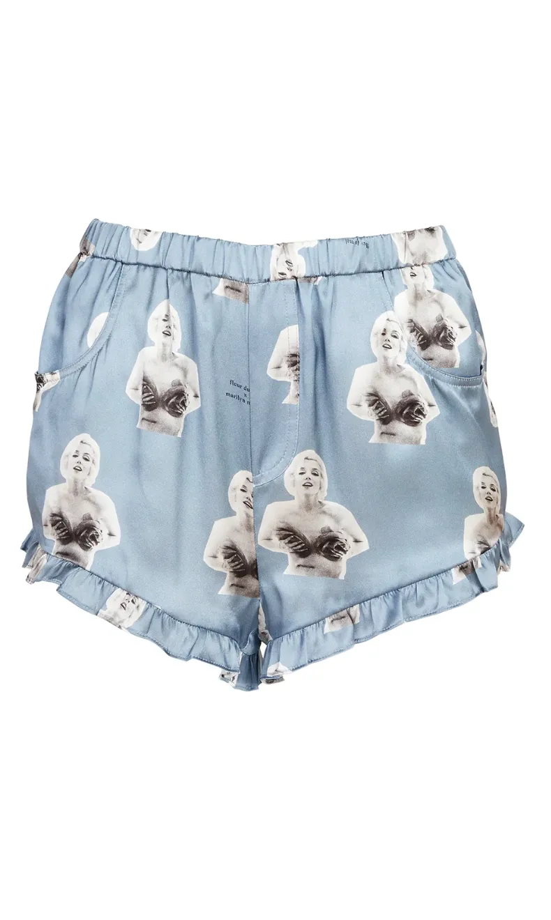 MARILYN RUFFLE SHORTS