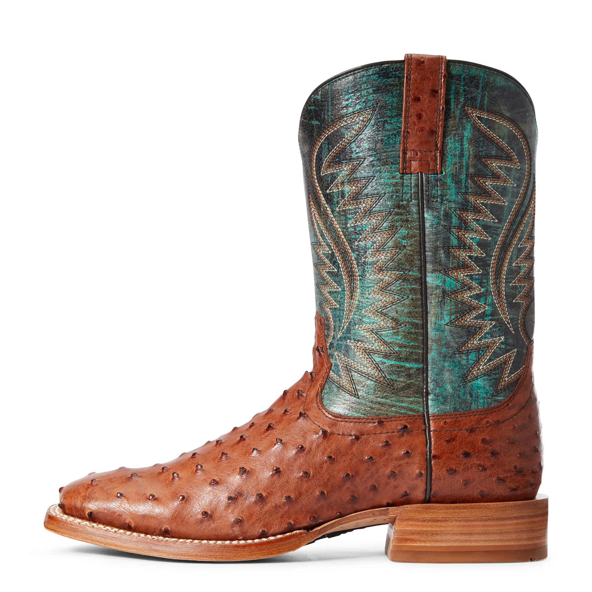 Mens Ariat Gallup Full Quill Ostrich