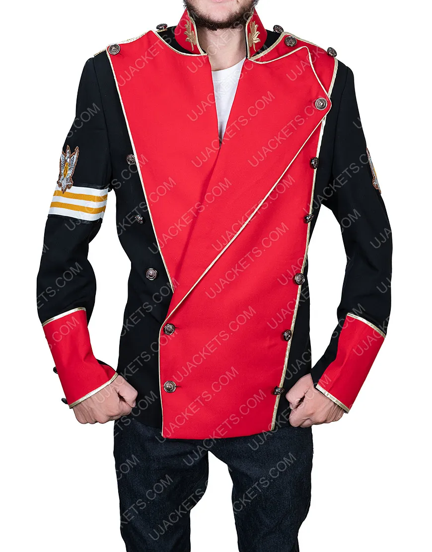 Michael Jackson Cotton Jacket | Double Breasted Cotton Jacket | 40%OFF