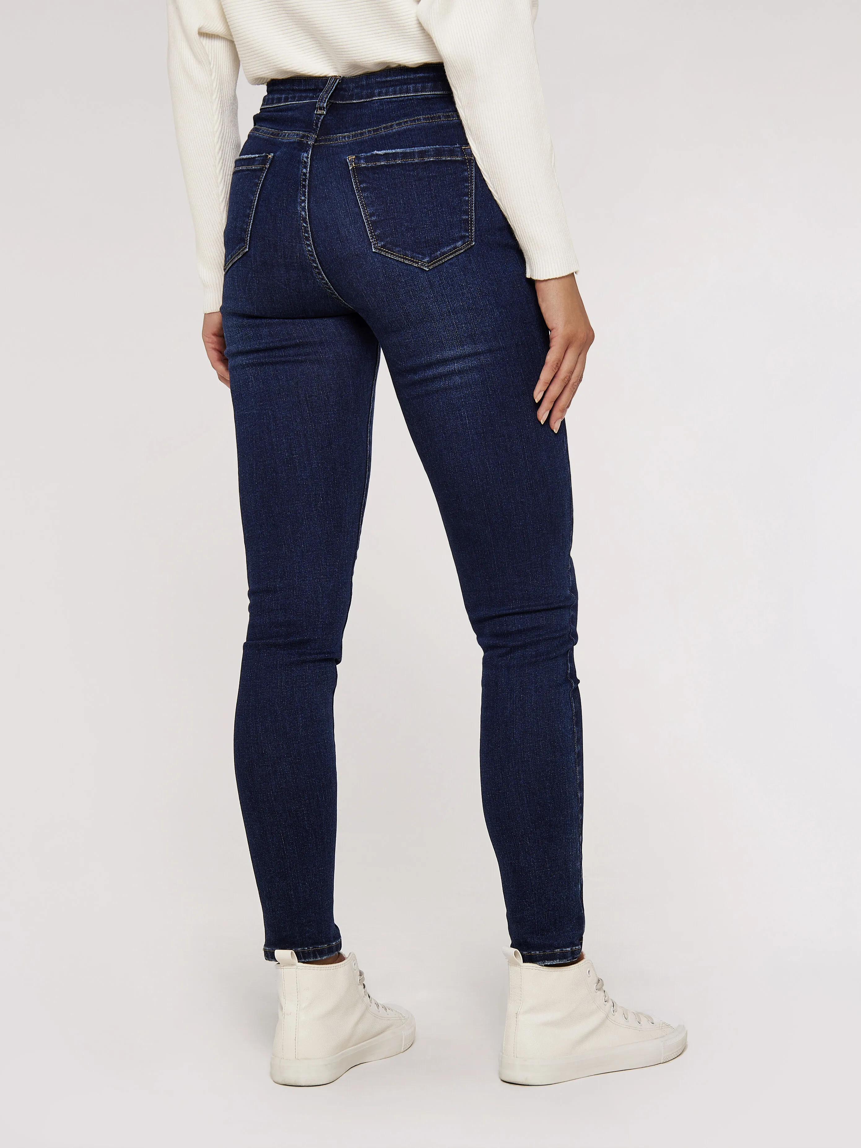 Mid-rise Skinny Jeans | Apricot Clothing