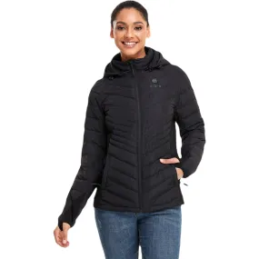 Ororo Women's Black Heated Down Jacket